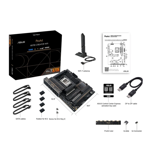 Материнская плата ASUS PROART X870E-CREATOR WIFI (sAM5, AMD X870E, DDR5, ATX) - изображение 8