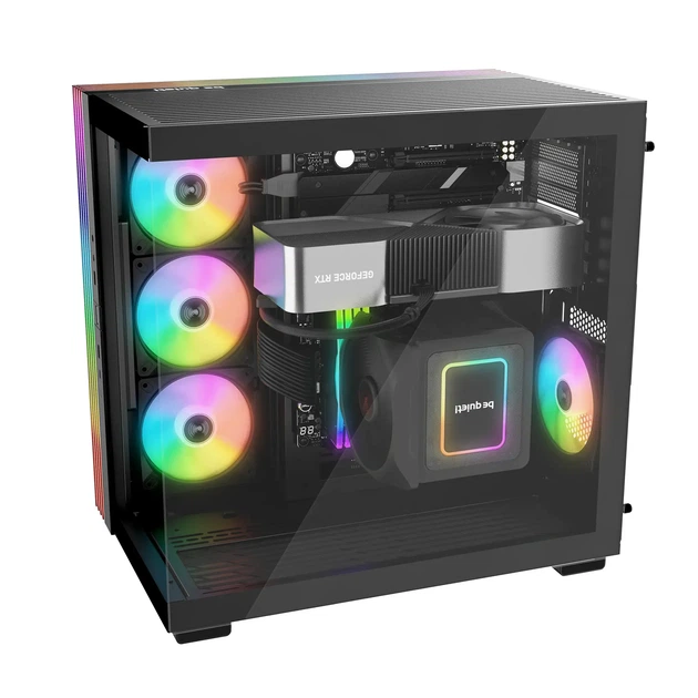 Корпус be quiet! LIGHT BASE 600 LX Black (BGW67) - зображення 4