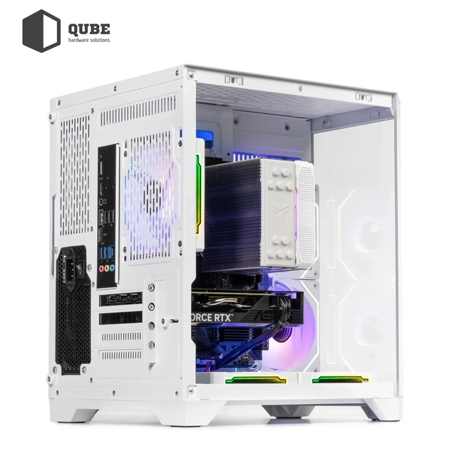 Корпус QUBE CRYSTAL ARGB White (CRYSTAL_GWNU3) - зображення 8