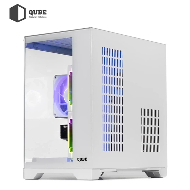 Корпус QUBE CRYSTAL ARGB White (CRYSTAL_GWNU3) - зображення 11
