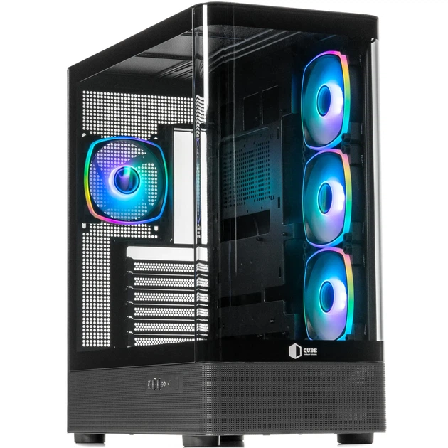 Корпус QUBE MASTERFORCE Black (MASTERFORCE_GBNU3) - Фото 1 Корпус QUBE MASTERFORCE Black (MASTERFORCE_GBNU3) - изображение 1