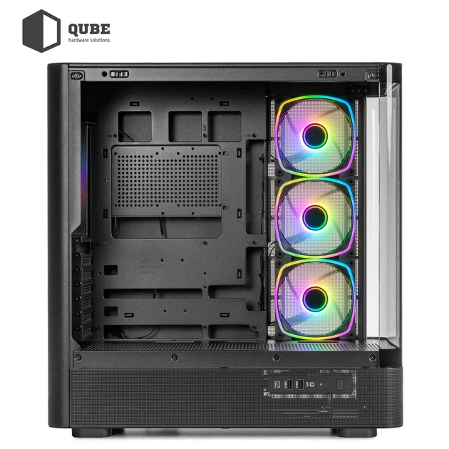 Корпус QUBE MASTERFORCE Black (MASTERFORCE_GBNU3) - Фото 9 Корпус QUBE MASTERFORCE Black (MASTERFORCE_GBNU3) - изображение 9