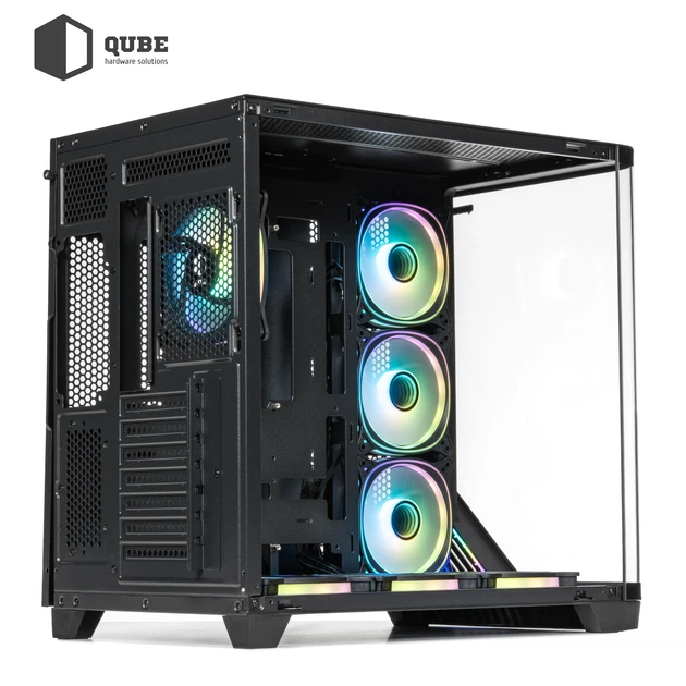 Корпус QUBE Mirage Black (MIRAGE_GBNU3) - зображення 10