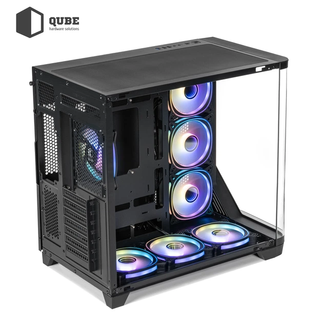 Корпус QUBE Mirage Black (MIRAGE_GBNU3) - зображення 11