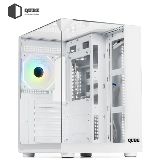 Корпус QUBE AQUARIUM ARGB White (AQUARIUM_GWNU3) - изображение 7
