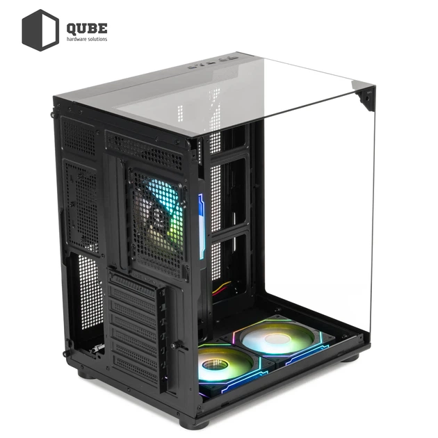 Корпус QUBE AQUARIUM ARGB Black (AQUARIUM_GBNU3) - изображение 9