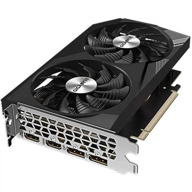 Видеокарта GIGABYTE Nvidia GeForce RTX 3050 WINDFORCE OC V2 8 GB (GV-N3050WF2OCV2-8GD) - Фото 4 Видеокарта GIGABYTE Nvidia GeForce RTX 3050 WINDFORCE OC V2 8 GB (GV-N3050WF2OCV2-8GD) - изображение 4