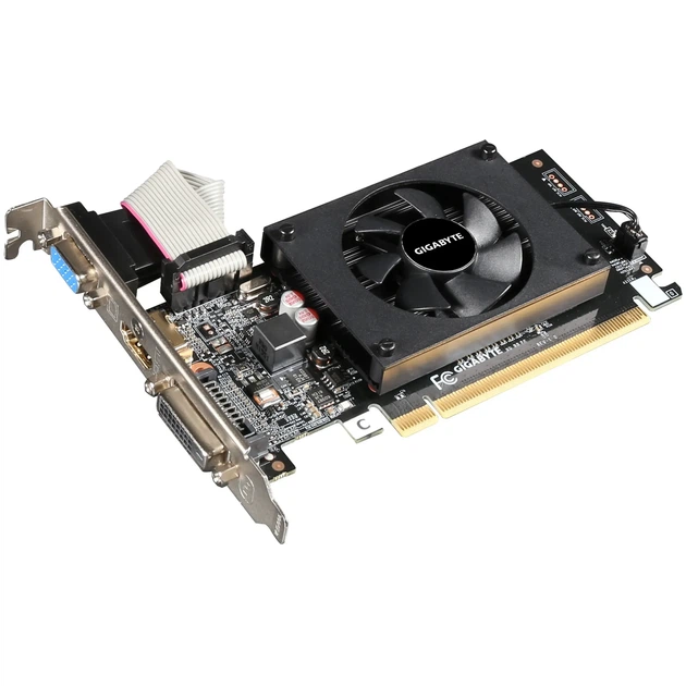 Відеокарта GIGABYTE Nvidia GeForce GT710 2GB D3 (GV-N710D3-2GL) - зображення 2