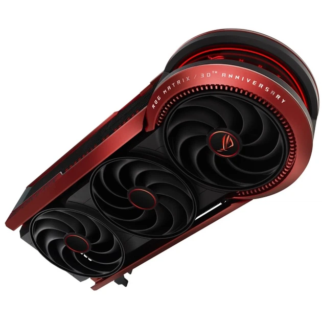 Відеокарта ASUS Nvidia GeForce RTX 5090 ROG MATRIX PLATINUM (ROG-MATRIX-RTX5090-P32G-30TH) - Фото 5 Відеокарта ASUS Nvidia GeForce RTX 5090 ROG MATRIX PLATINUM (ROG-MATRIX-RTX5090-P32G-30TH) - зображення 5