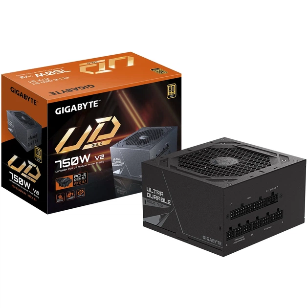 Блок питания GIGABYTE UD750GM PG5 V2 750W 80+ Gold (GP-UD750GM PG5 V2) - изображение 7