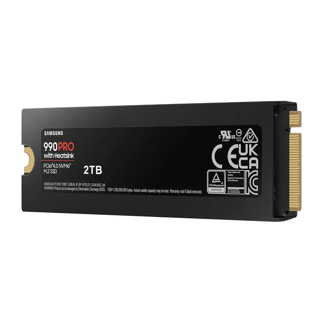 SSD диск Samsung 990 PRO with Heatsink 2TB M.2 (MZ-V9P2T0CW) - изображение 4