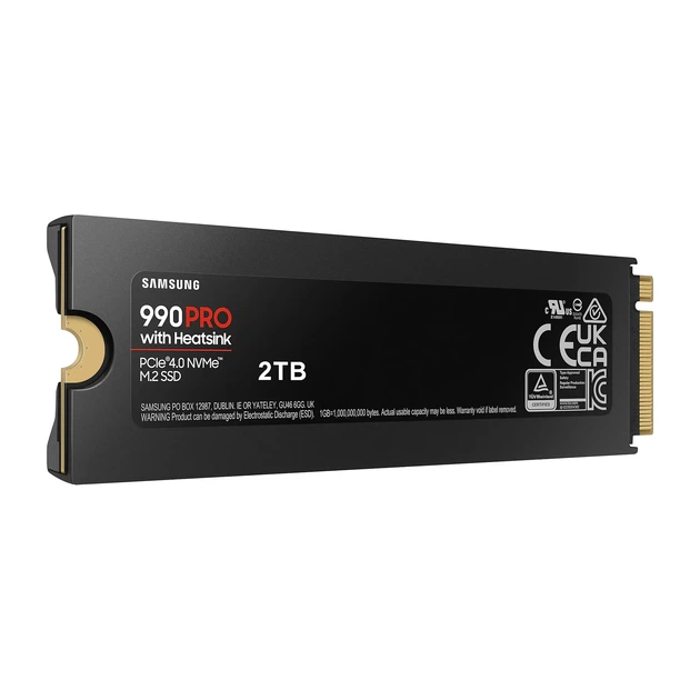 SSD диск Samsung 990 PRO with Heatsink 2TB M.2 (MZ-V9P2T0CW) - изображение 6