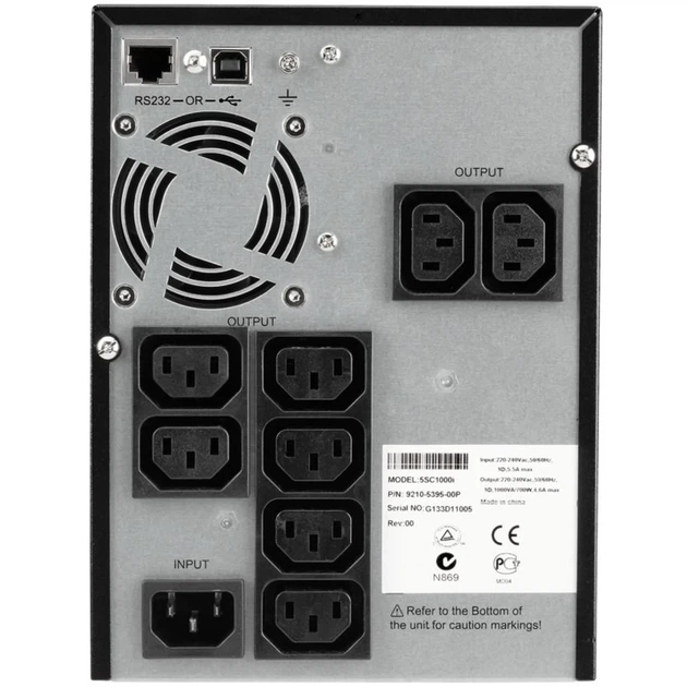ИБП (UPS) Eaton 5SC 1000VA (5SC1000i) - изображение 3