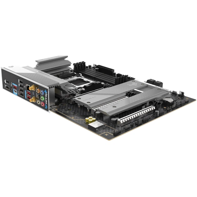 Материнська плата Sapphire NITRO+ B850A WIFI7 (sAM5, AMD B850, DDR5, ATX) - Фото 6 Материнська плата Sapphire NITRO+ B850A WIFI7 (sAM5, AMD B850, DDR5, ATX) - зображення 6
