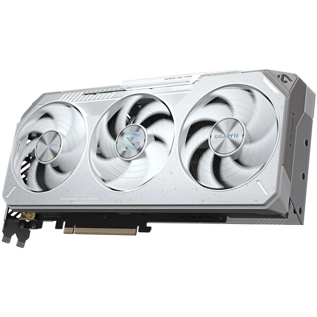Видеокарта Gigabyte AMD Radeon RX 9070 XT Gaming OC ICE 16G (GV-R907XGAMINGOCICE-16GD) - Фото 3 Видеокарта Gigabyte AMD Radeon RX 9070 XT Gaming OC ICE 16G (GV-R907XGAMINGOCICE-16GD) - изображение 3