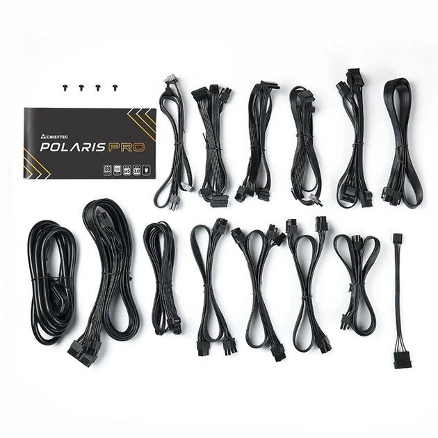 Блок живлення CHIEFTEC Polaris Pro 1300W (PPX-1300FC-A3) - Фото 6 Блок живлення CHIEFTEC Polaris Pro 1300W (PPX-1300FC-A3) - зображення 6