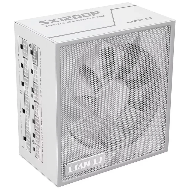 Блок питания Lian Li SX1200P White, EU cord (G9P.SX1200P.W000.EU) - Фото 1 Блок питания Lian Li SX1200P White, EU cord (G9P.SX1200P.W000.EU) - изображение 1