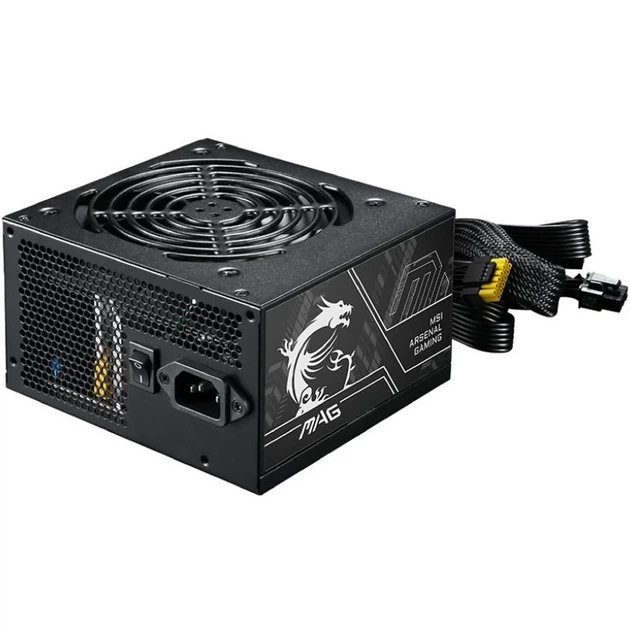 Блок питания MSI MAG A650BN PCIE5 II - Фото 1 Блок питания MSI MAG A650BN PCIE5 II - изображение 1