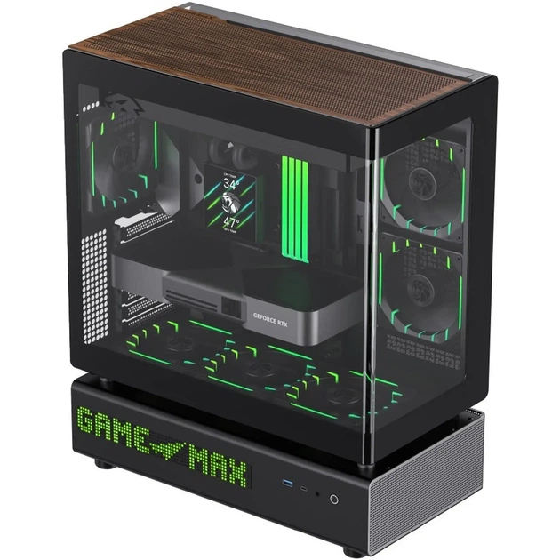 Корпус Gamemax N90 BG - Фото 4 Корпус Gamemax N90 BG - зображення 4