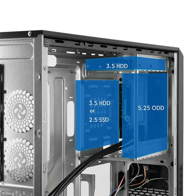 Корпус Chieftec UC-03B-OP - Фото 6 Корпус Chieftec UC-03B-OP - зображення 6