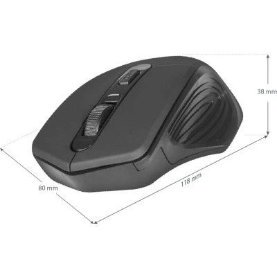Мышка Defender Datum MB-345 Black (52345) - Фото 4 Мышка Defender Datum MB-345 Black (52345) - изображение 4