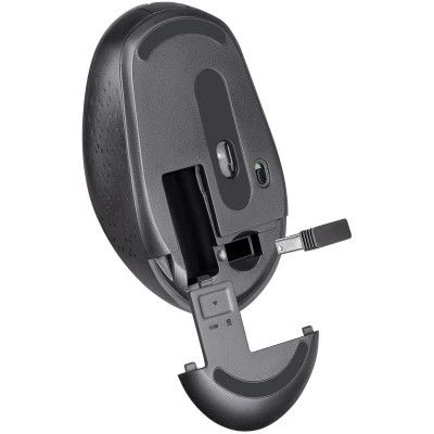 Мышка Defender Auris MB-027 Silent Wireless Grey (52029) - изображение 3