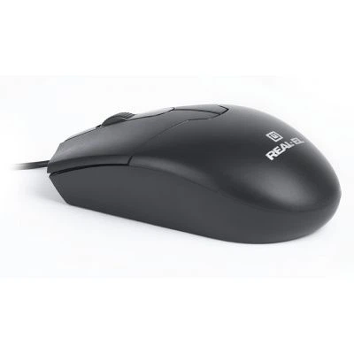 Мышка REAL-EL RM-208 USB Black (EL123200030) - изображение 2