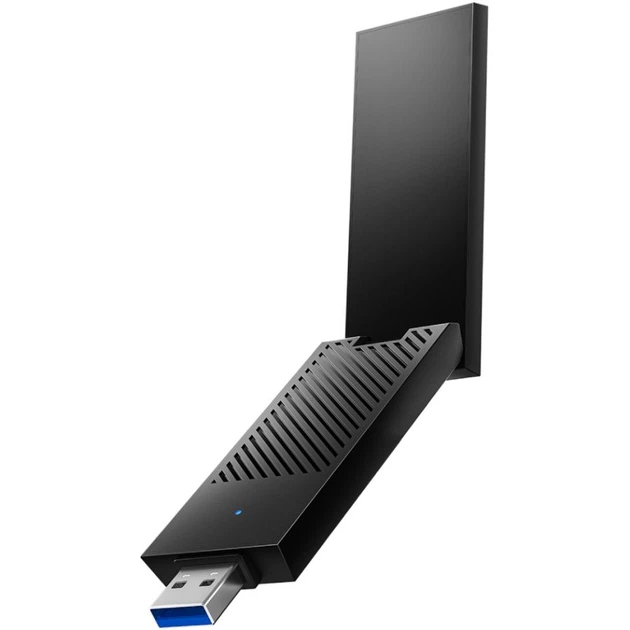 Адаптер WiFi Cudy , AX5400 Tri-Band Wi-Fi 6 / 6E USB 3.0 Adapter, 802.11ax/ac/a/b/g/n, 2402Mbp (WU5400) - Фото 1 Адаптер WiFi Cudy , AX5400 Tri-Band Wi-Fi 6 / 6E USB 3.0 Adapter, 802.11ax/ac/a/b/g/n, 2402Mbp (WU5400) - зображення 1