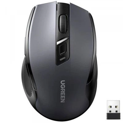 Мишка Ugreen MU006 Ergonomic Wireless Gray/Black (15063) - Фото 1 Мишка Ugreen MU006 Ergonomic Wireless Gray/Black (15063) - зображення 1