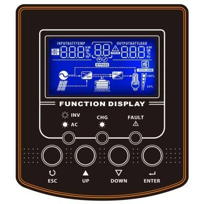 Сонячний інвертор PowerWalker 5000 PWM (10120225) - зображення 3