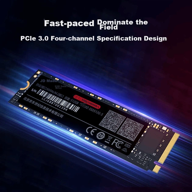 SSD диск JD Series 5 M.2 NVMe 256GB - Фото 5 SSD диск JD Series 5 M.2 NVMe 256GB - зображення 5