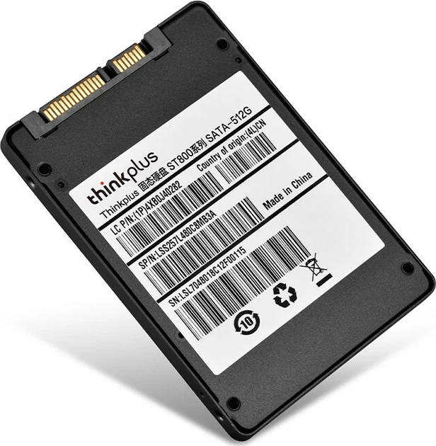 SSD диск Lenovo ThinkPlus ST800 512GB SATAIII 2.5" - изображение 2