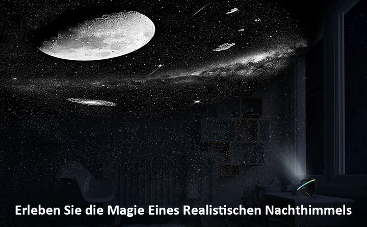 Набор дисков для проектора звездного неба Ainael Galaxy Projector Disc 6 шт Ultra HD Moon - зображення 8