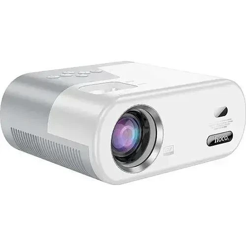 Проектор HOCO DT2 smart projector(720P Android version)(EU) серый белый - Фото 1 Проектор HOCO DT2 smart projector(720P Android version)(EU) серый белый - изображение 1