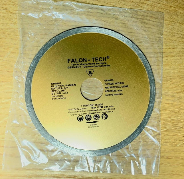 Диск для плитки FALON-TECH 125мм*22 - изображение 2