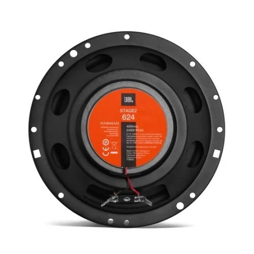 Автомобільна акустика JBL Stage2 624 2-х смугова, коаксіальна, 16.5 см, кругла, 40 Вт - изображение 4