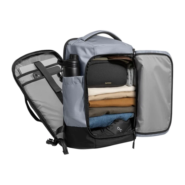 Рюкзак TOMTOC Navigator-T66 Liteway 17" 40L Gray - Фото 2 Рюкзак TOMTOC Navigator-T66 Liteway 17" 40L Gray - зображення 2