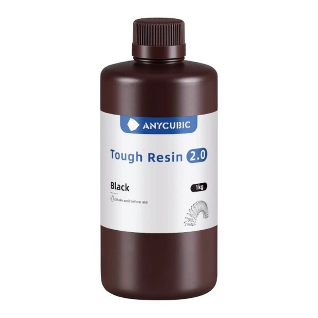 Смола ANYCUBIC Tough Resin 2.0 Black (SRX2BK-101A) - Фото 2 Смола ANYCUBIC Tough Resin 2.0 Black (SRX2BK-101A) - изображение 2