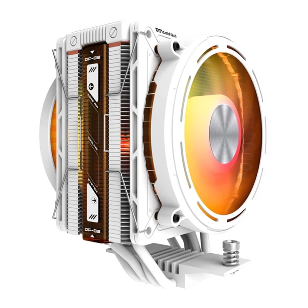 Охлаждение CPU Darkflash E400 Plus White (E400 PLUS White) - изображение 2