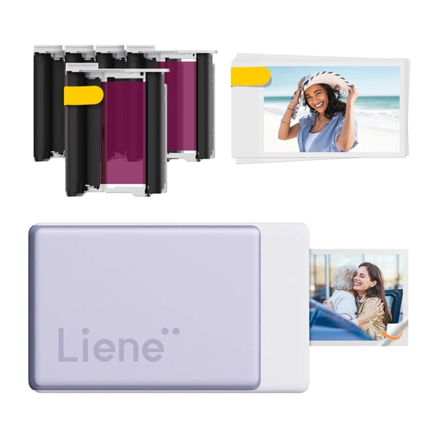 Портативный принтер для фото Liene Pearl N200 Pro 2x3" Purple (CU002-65003) - Фото 1 Портативный принтер для фото Liene Pearl N200 Pro 2x3" Purple (CU002-65003) - изображение 1