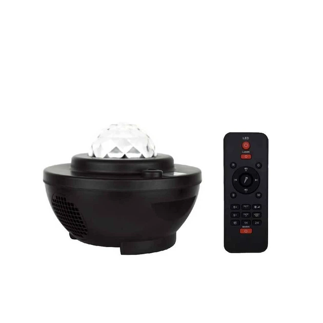 Звёздный проектор Bass Polska BH 59311 с Bluetooth-динамиком 162х162х130 мм черный - изображение 6