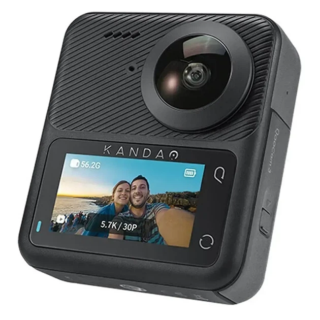 Екшн-камера 360° KanDao QooCam 3 Travel Combo водонепроникна та ударостійка (Q23G-02) - изображение 2