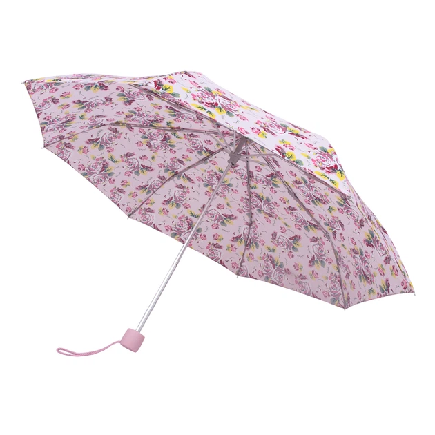 Парасолька жіноча Fulton L354-041161 Minilite-2 Pink Floral Рожеві квіти (L354-041161) - зображення 5