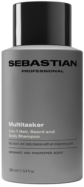 Шампунь для волосся Sebastian Professionals Multitasker для чоловіків 280 мл (4068359129847) - Фото 1 Шампунь для волосся Sebastian Professionals Multitasker для чоловіків 280 мл (4068359129847) - зображення 1
