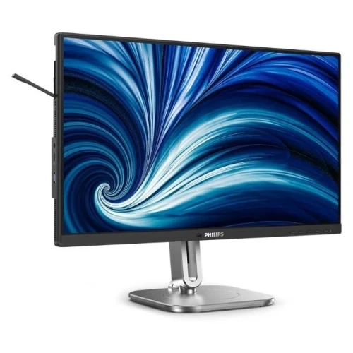 Монітор 23.8" Philips 24B2N4200/00, Dark Grey/Silver - Фото 2 Монітор 23.8" Philips 24B2N4200/00, Dark Grey/Silver - зображення 2