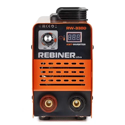 Зварювальний апарат інверторний Rebiner RW-330D 3500 Вт з мідною обмоткою - зображення 4