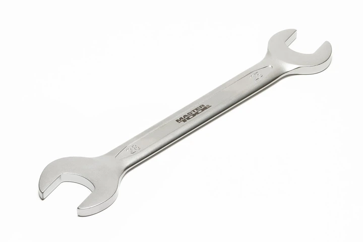 Ключ ріжковий MASTERTOOL 25×28 мм 31CrV3 COLD FORGED DIN3110 70-2528 - Фото 1 Ключ ріжковий MASTERTOOL 25×28 мм 31CrV3 COLD FORGED DIN3110 70-2528 - изображение 1