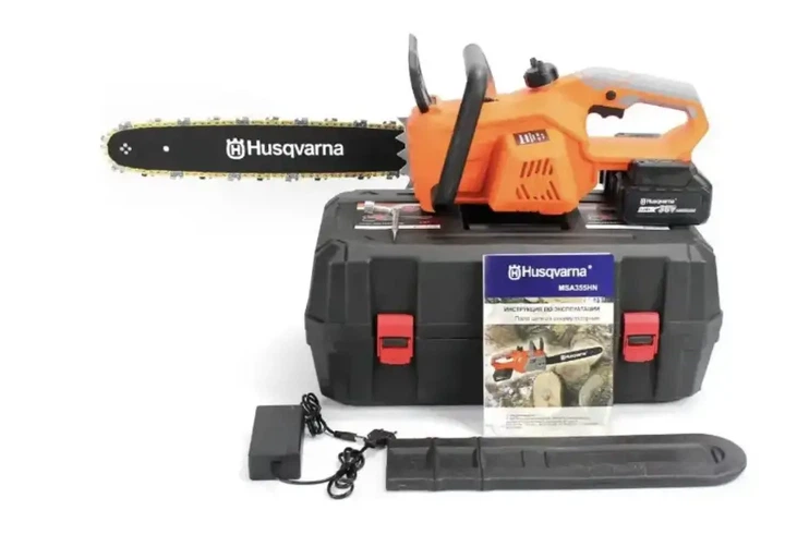 Пила аккумуляторная Husqvarna 36V 6Ah - изображение 4