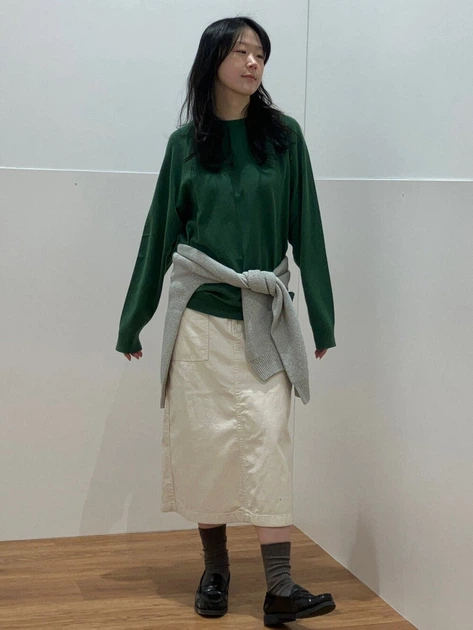 Джемпер мужской Uniqlo 32655032 L Зеленый (1159862534) - Фото 9 Джемпер мужской Uniqlo 32655032 L Зеленый (1159862534) - изображение 9