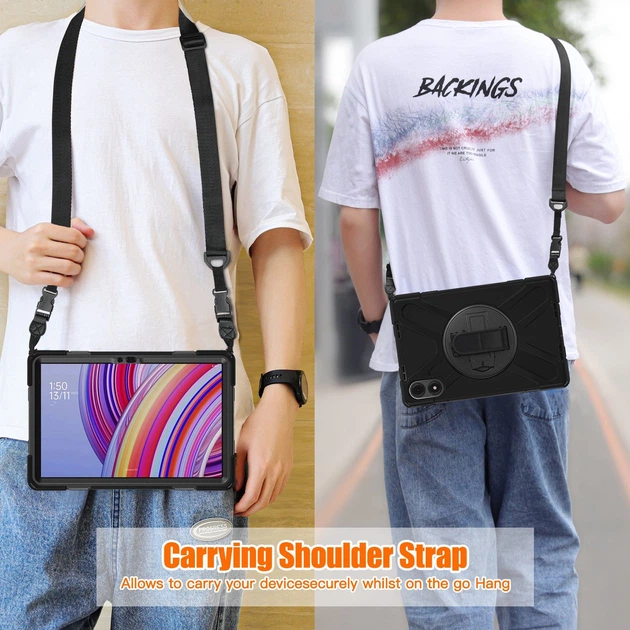 Чехол с ремешком Pirate King Case для Xiaomi Redmi Pad Pro / Poco Pad Black - Фото 6 Чехол с ремешком Pirate King Case для Xiaomi Redmi Pad Pro / Poco Pad Black - изображение 6